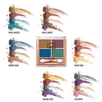 Lakmé 9 to 5 Eye Color Quartet Eye Shadow, Desert Rose, 7g