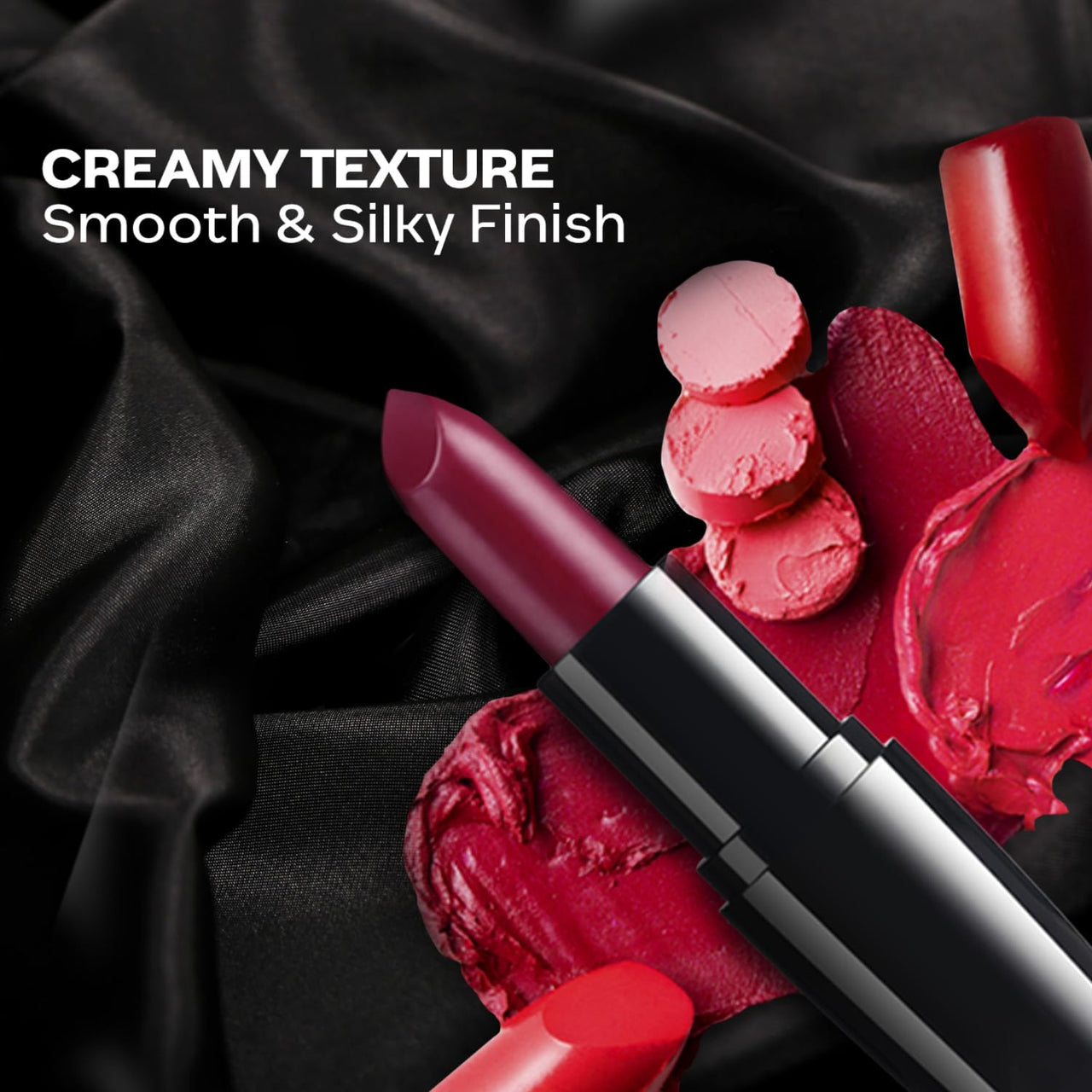 FACESCANADA Weightless Creme Finish Lipstick - Love Nude (Nude), 4G | Creamy Finish | Smooth Texture | Long Lasting Rich Color | Hydrated Lips | Vitamin E, Jojoba Oil, Shea Butter, Almond Oil