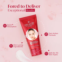 Meglow Skin Brightening Moisturizer Cream for Women| Hydrates, Repairs & Reduces Dark Spots, Melanin, Melasma | Prevents Pigmentation | Evens Skin Tone 15g