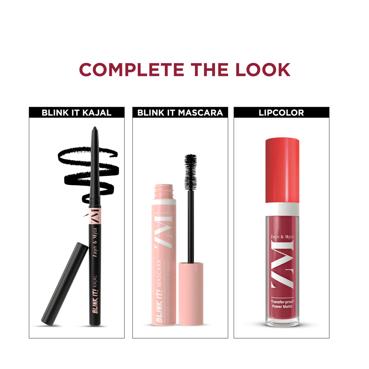 ZM Zayn & Myza Transfer-Proof Power Matte Finish, Liquid Lip Colour, 6 ml (Blush Nude)