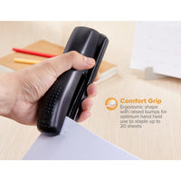 Bostitch Office 02257 Ergonomic 20 Sheet Desktop Stapler 1 Pack