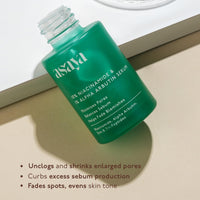 Asaya 10% Niacinamide Face Serum | With Alpha Arbutin & Zinc PCA | Fades Acne Marks, Dark Spots & Blemishes | Controls Sebum & Minimizes Pores | Brightens Skin & Evens Tone | With Tripeptide & Vitamin E for Barrier Repair | Lightweight & Non-Comedogenic |