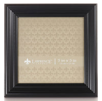 Lawrence Frames Sutter Home Frame, 5x5, Black Picture Frame