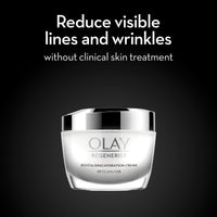 Olay Regenerist Revilatising Hydration Cream with SPF 15 | Hydrated, Plump, Bouncy Skin | With Hyaluronic Acid, Niacinamide and Peptides | Normal, Oily, Dry, Combination Skin | 50g