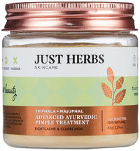 Just Herbs Advanced Ayurvedic Face Pack Prevents Pores Enlargement, Acne & Pimples, Suitable For All Skin Types