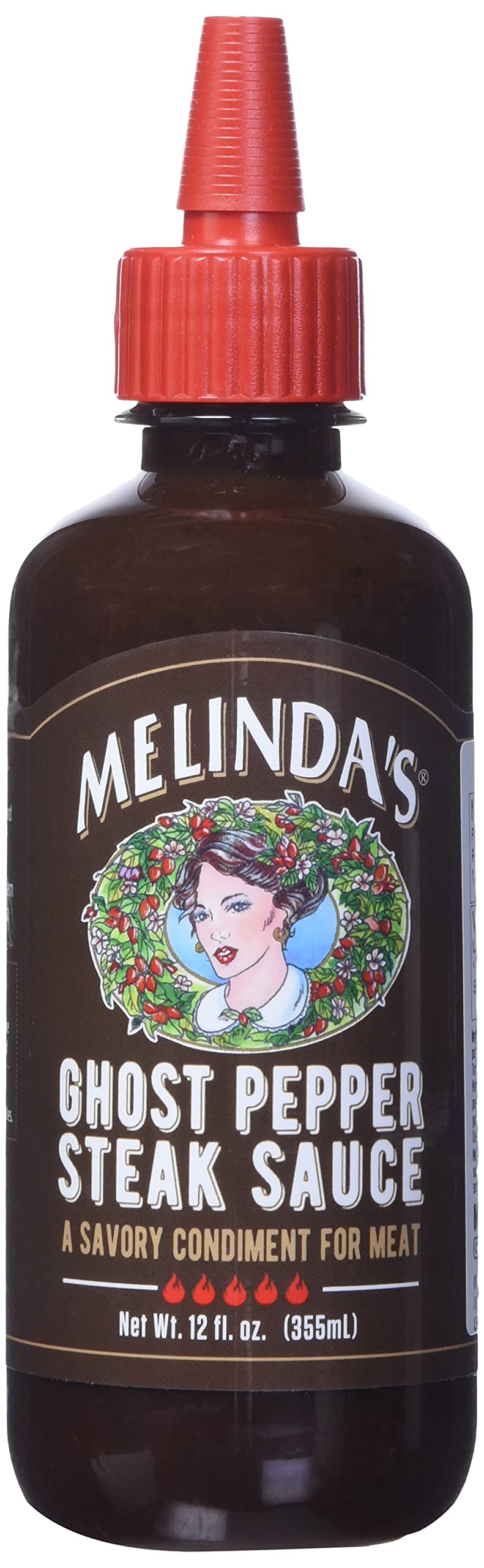 Melinda's  - Ghost Pepper Steak Sauce - 12oz, 1pck