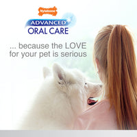 Nylabone Advanced Oral Care Natural Dog Dental Kit Peanut Flavor 2.5 oz. Peanut Butter 1 Count (Pack of 1)