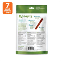 WHIMZEES by Wellness Stix Natural Dental Chews for Dogs, Long Lasting Treats, Grain-Free, Freshens Breath, Large Breed, 7 count Classic Stix 7 Count (Pack of 1)