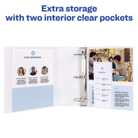 Avery Economy View 3 Ring Binder, 0.5