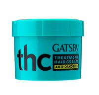 Gatsby Treatment Hair Cream for Normal Hair- Anti Dandruff, Contains Conditioning Agents, Vitamin E & Pro Vitamin B5, Non Sticky, Non Greasy, Fresh Spicy Citrus Fragrance, 250 gm