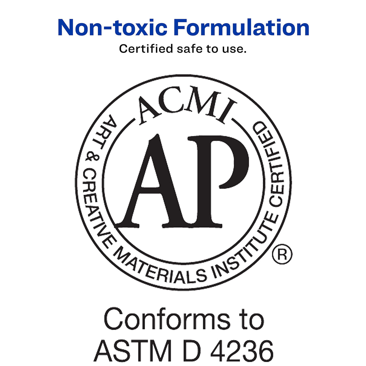 Avery Carter's  Felt Red Stamp Pad, 2.75 x 4.25 Inch Ink Pad (21071)