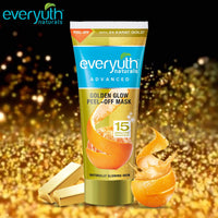 Himalaya Moisturizing Aloe Vera Face Wash, 200ml and Everyuth Naturals Advanced Golden Glow Peel-off Mask with 24K Gold, 90g