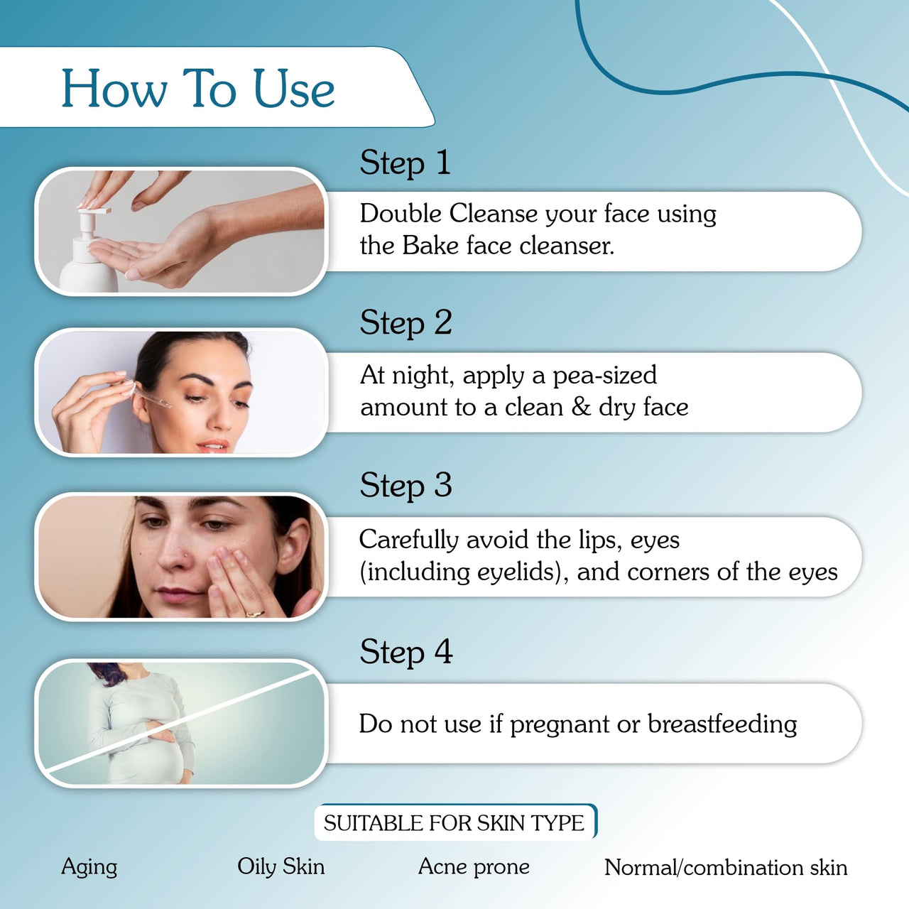 BAKE 1% Retinol Face Serum with Multi Peptides for Anti Aging,Reduces Fine Lines & Wrinkles | Advanced Strength Serum | 30ml