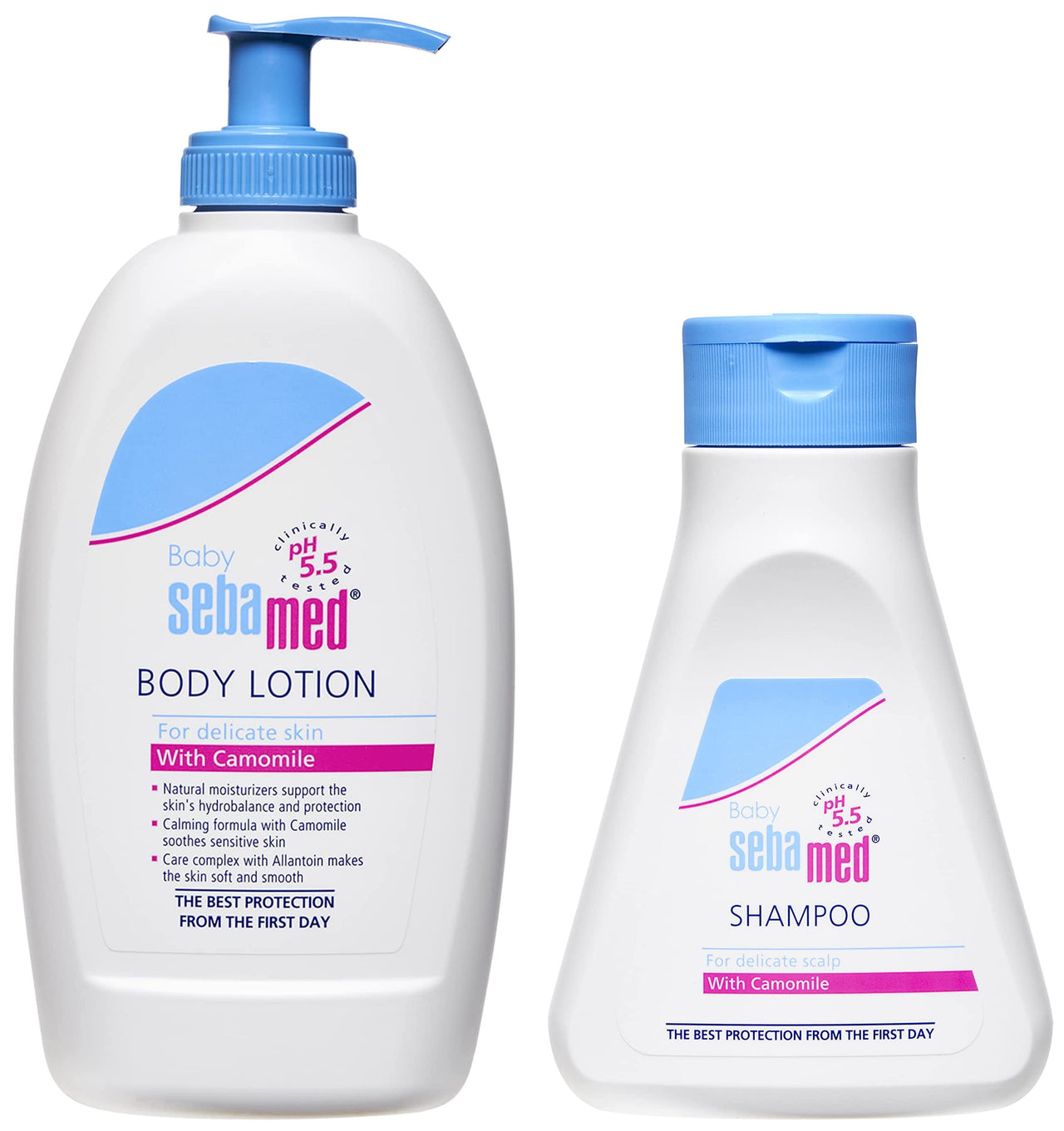 Sebamed Baby Lotion, 400ml & Baby (Children) Shampoo 150ml Combo