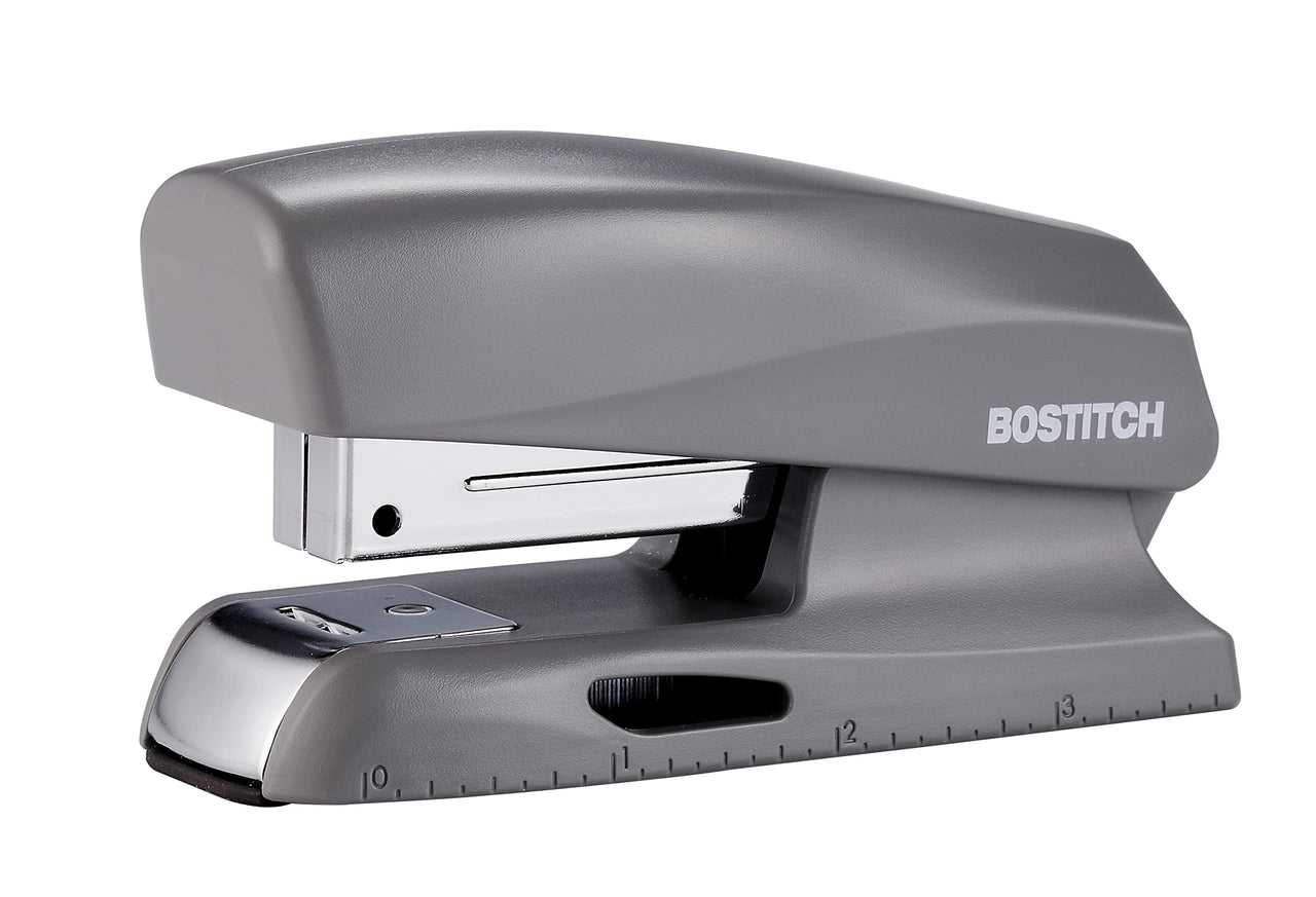 Bostitch Office 20 Sheet Mini Stapler with 210 Staples, Fits into The Palm of Your Hand, Gray