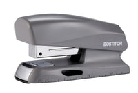Bostitch Office 20 Sheet Mini Stapler with 210 Staples, Fits into The Palm of Your Hand, Gray