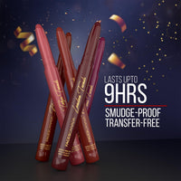 FACES CANADA Ultime Pro HD Intense Matte Lips + Primer - Serious Rizz N08, 1.4g, Limited Edition | 9HR Long Stay | Primer Infused For Flawless HD Matte Finish | Intense Color | Lightweight
