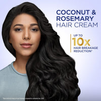 Parachute Advansed Coconut & Rosemary Hair Cream 210ml | Anti – HairFall | 10X Hair Breakage Reduction | 2X Smoother, Softer Hair | Leave-in Hair Cream | Pre Wash Hair Cream | For Men & Women