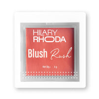 Hilary Rhoda Blush Rush | Highly Pigmented | Silky Smooth Texture | Available in 6 Shades | Matte Finish | Buildable Coverage | Blends Easily & Glides on Smoothly - 6g (Coral Tulip | Shade 03)