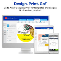 Avery File Folder Labels on 4