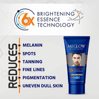 Meglow Skin Brigthening Cream for Men and Women 50gm each Combo Pack of 2|Aloevera Extracts Helps to Brightening & Moisturize Skin|SPF 15|Paraben Free|Vitamin E for Soft, Glowing & Radiance Skin