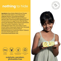 Tuco Kids Handmade Soap (75gx3) & Face Wash (100ml), Everyday Use for Ages 3+ Kids, Paraben & Sulphate Free - (Combo Pack of 4)