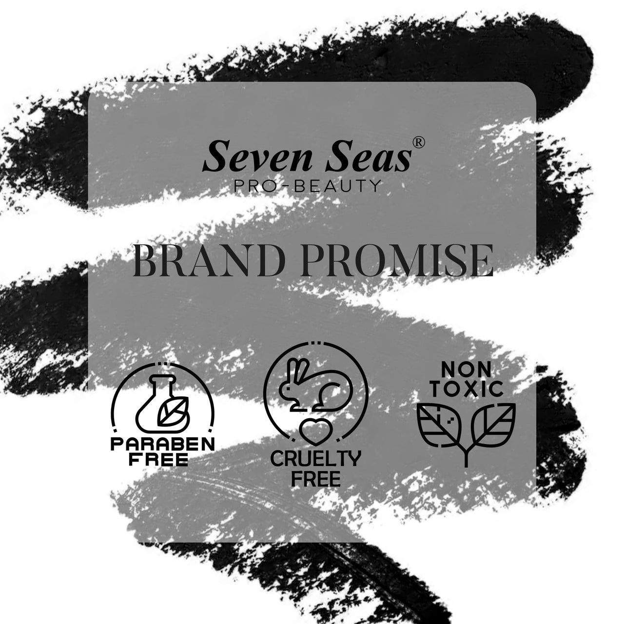Seven Seas HD Gel Kajal, Eyebrows & eyeliner your eyes | Long Lasting| Waterproof & Smudge | Proof Black Kajal