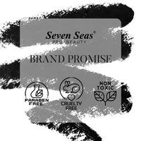 Seven Seas HD Gel Kajal, Eyebrows & eyeliner your eyes | Long Lasting| Waterproof & Smudge | Proof Black Kajal