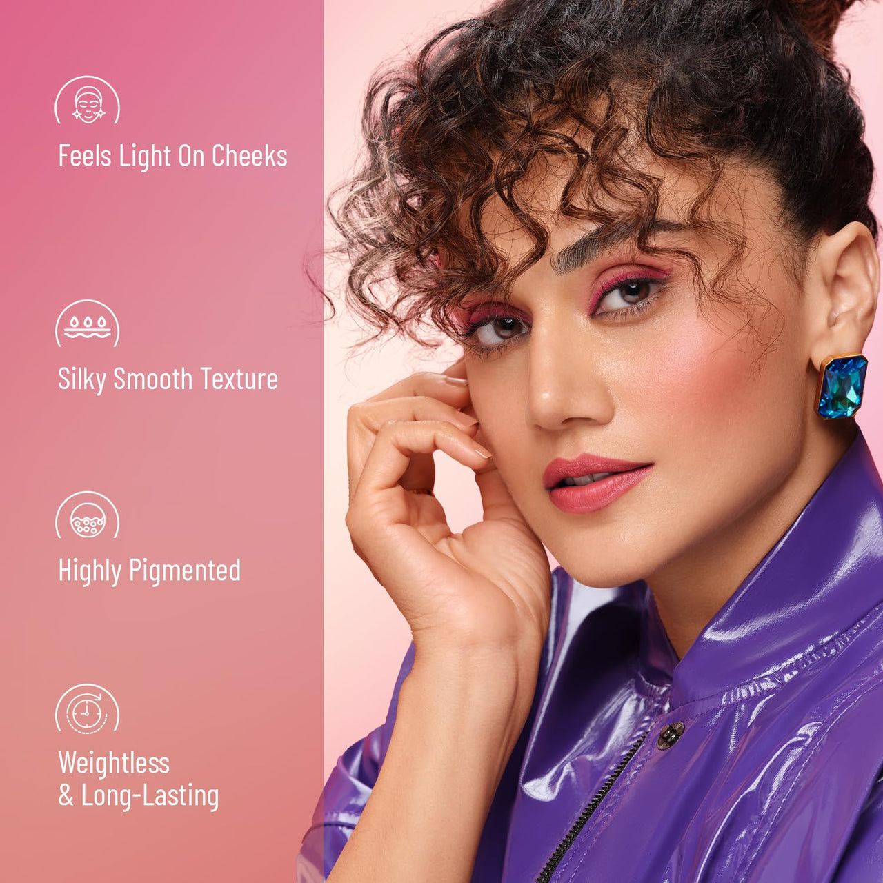 Swiss Beauty Professional Blusher With Highly Blendable Shades | Pigmented Blusher For A Natural Flush | Shade-04, 6Gm|