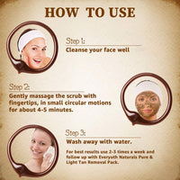 Everyuth Naturals Chocolate And Cherry Tan Removal Scrub (50 g)