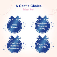 Chicco Baby Moments Caring Set Purple, Gift Set for Babies, 0m+