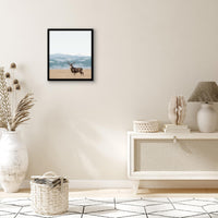 Americanflat 14x16 Picture Frame in Black - Thin Border Photo Frame with Polished Plexiglass - Wall Picture Frame with Hanging Hardware Included for Horizontal or Vertical Display Format