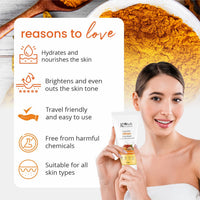Globus Naturals Ubtan Face Wash & Facial Kit Combo, Skin Brightening Formula, For All Skin Types