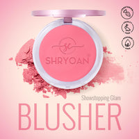 Shryoan Get Me Cheeky Blusher| Light Weight & Pocket Friendly with Highly Pigmented and Matte Finish, Easily Blendable Blusher (10g) (Shade 05)