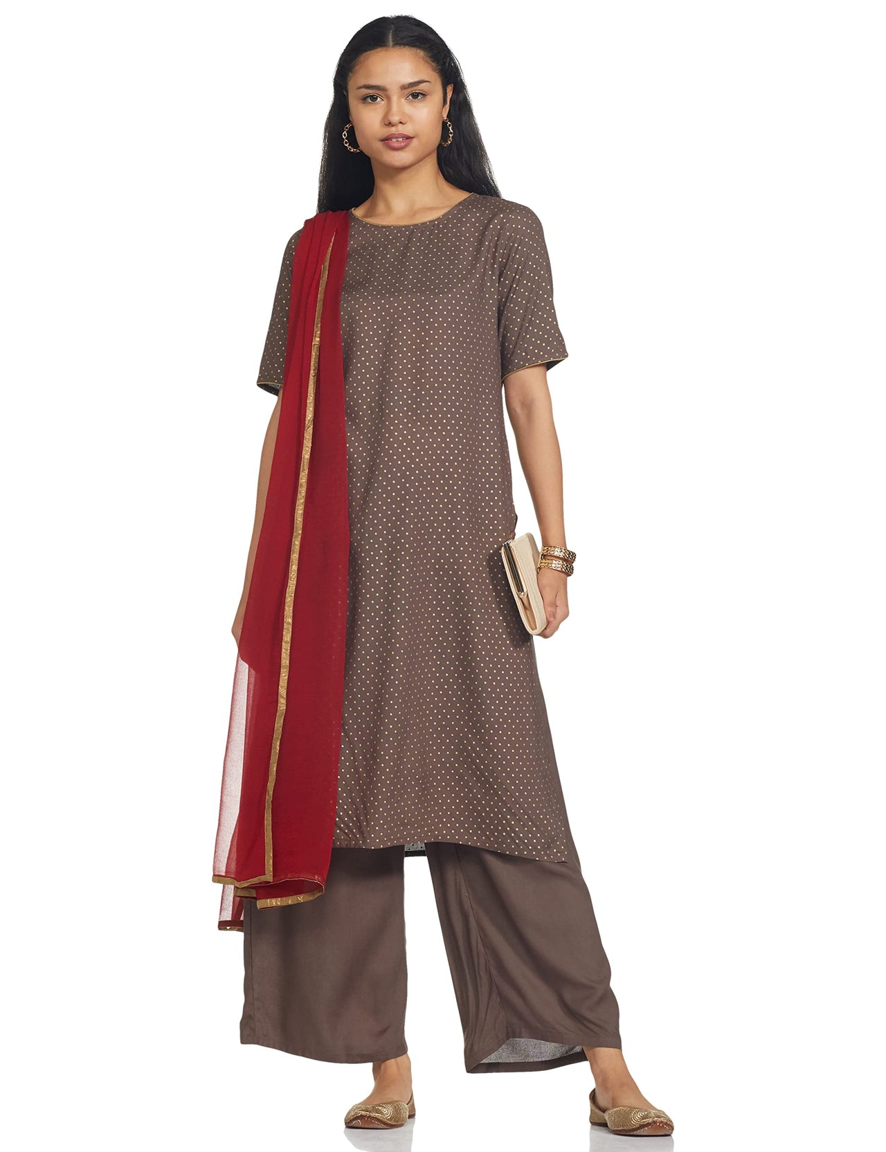 Amazon Brand - Tavasya Women's  Rayon Salwar Suit
