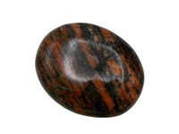Unakite Palm Stone - Pocket Massage Worry Stone for Natural Body Chakra Balancing, Reiki Healing and Crystal Grid Unakite