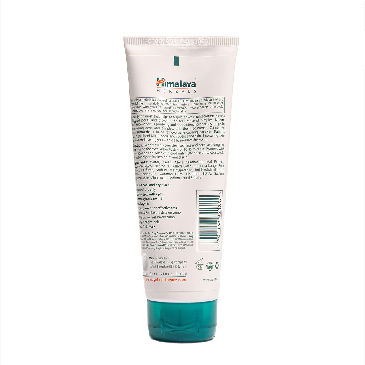 Himalaya Herbals Purifying Neem Pack, 100g Packaging might differ