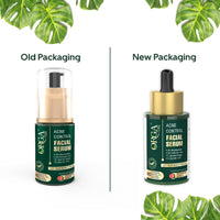 Orgatre Acne Control Facial Serum 30ml | 5% Niacinamide, 2% Salicylic Acid, 1% Tazman Pepper, 1% Glycolic Acid | Reduces Acne, Blackheads, Open Pores | Day & Night Use | Face Serum for Men & Women