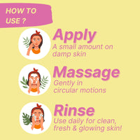 HealthBest Kidbest Face wash for 3-13 Years Kids | Normal Skin, Sensitive Skin & Dry Skin | Tear, Paraben, SLS free | Watermelon Flavor | 100ml (Pack of 2)