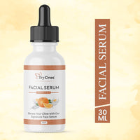 TryOnes Skin Naturals, Bright Complete 30X Vitamin C Booster Face Serum, Increases Skin's Glow Instantly and Reduces Spots Overtime for Men & Women_Vitamin E & C Face Serum_30ml