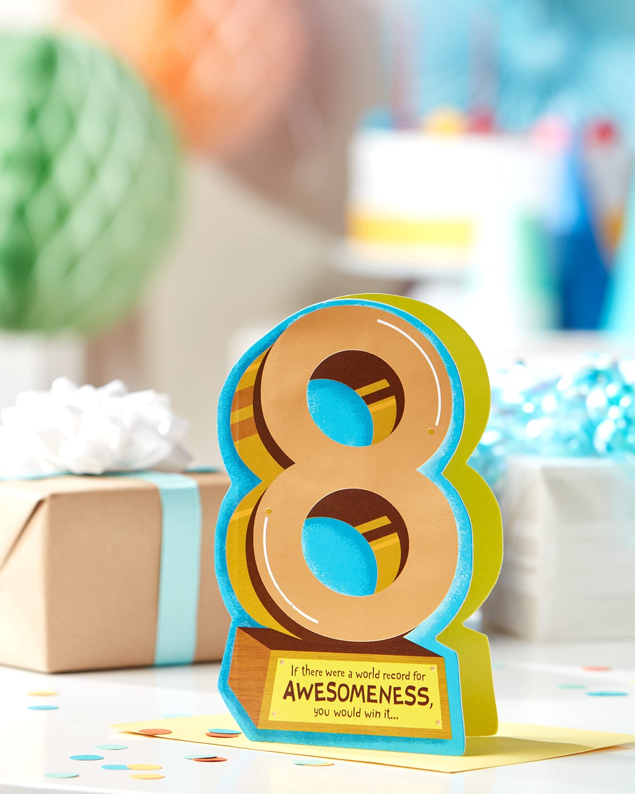 American Greetings 8th Birthday Card (World Record)