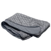 Furhaven Replacement Dog Bed Cover Ultra Plush Faux Fur & Suede Contour Luxe Lounger, Machine Washable - Gray, Jumbo (X-Large) Ultra Plush (Gray) 45.0