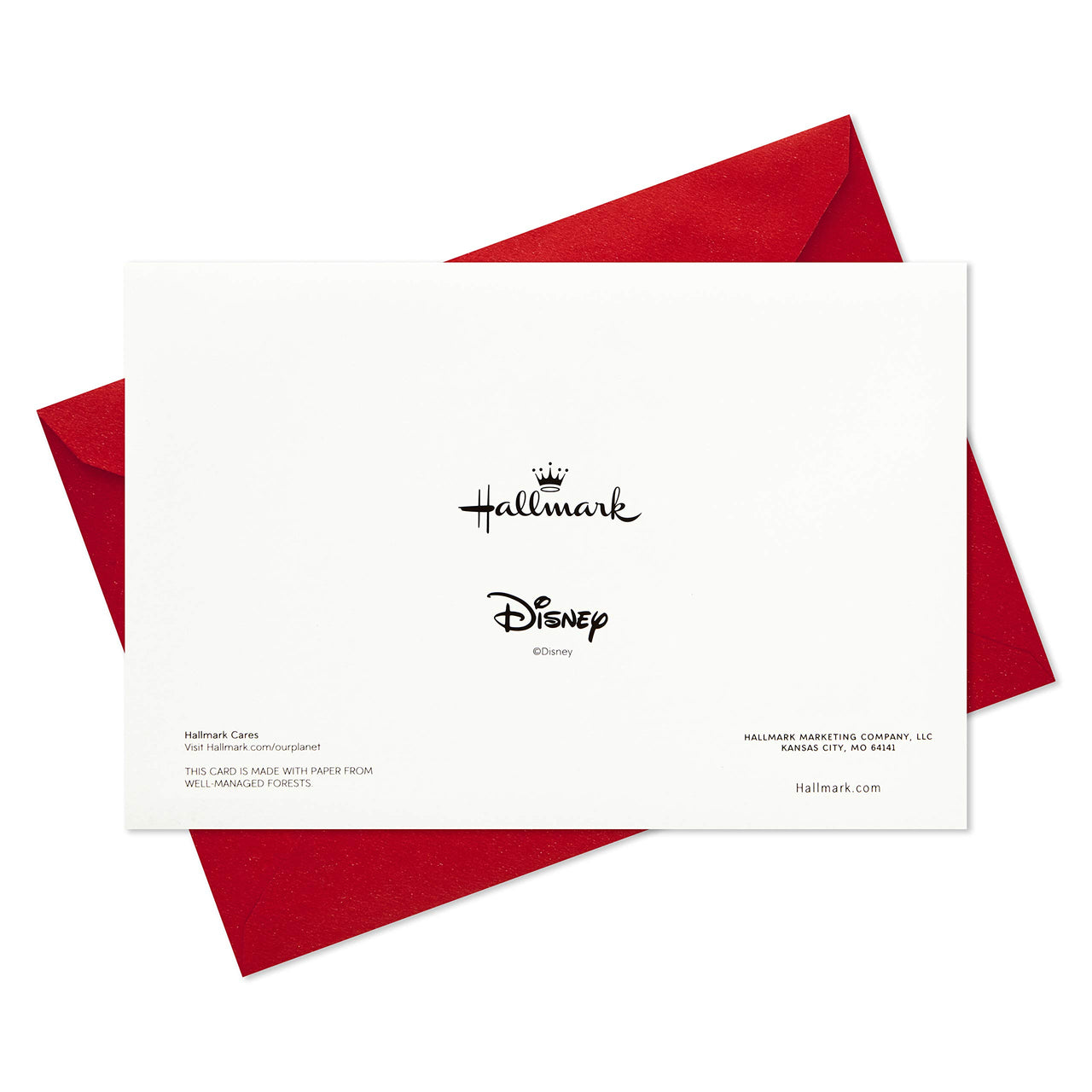 Hallmark Disney Boxed Christmas Cards, Mickey Mouse and Friends (16 Cards and 17 Envelopes) (1XPX5519)