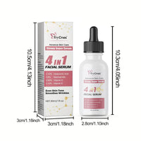 TryOnes Skin Naturals, Bright Complete 30X Vitamin C Booster Face Serum, Increases Skin's Glow Instantly and Reduces Spots Overtime for Men & Women_4 IN 1 Facial Serum_30ml