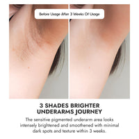 Cos-IQ Brightening Underarm Roll On Serum for Women | With Bioecolea, Mandelic Acid and Bio White | Prevents Body Odour, Brightens Skin & Exfoliates Underarms | Long Lasting deodorant roll on with Fresh Floral Fragrance | Suitable for Sensitive Skin | 40m