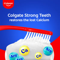 Colgate Strong Teeth, 700G, India S No: 1 Toothpaste Brand, Calcium-Boost Tooth Paste For 2X Stronger Teeth, Whitens Teeth, Fresh Breath & Prevents Cavities (Combo Pack Offer)..
