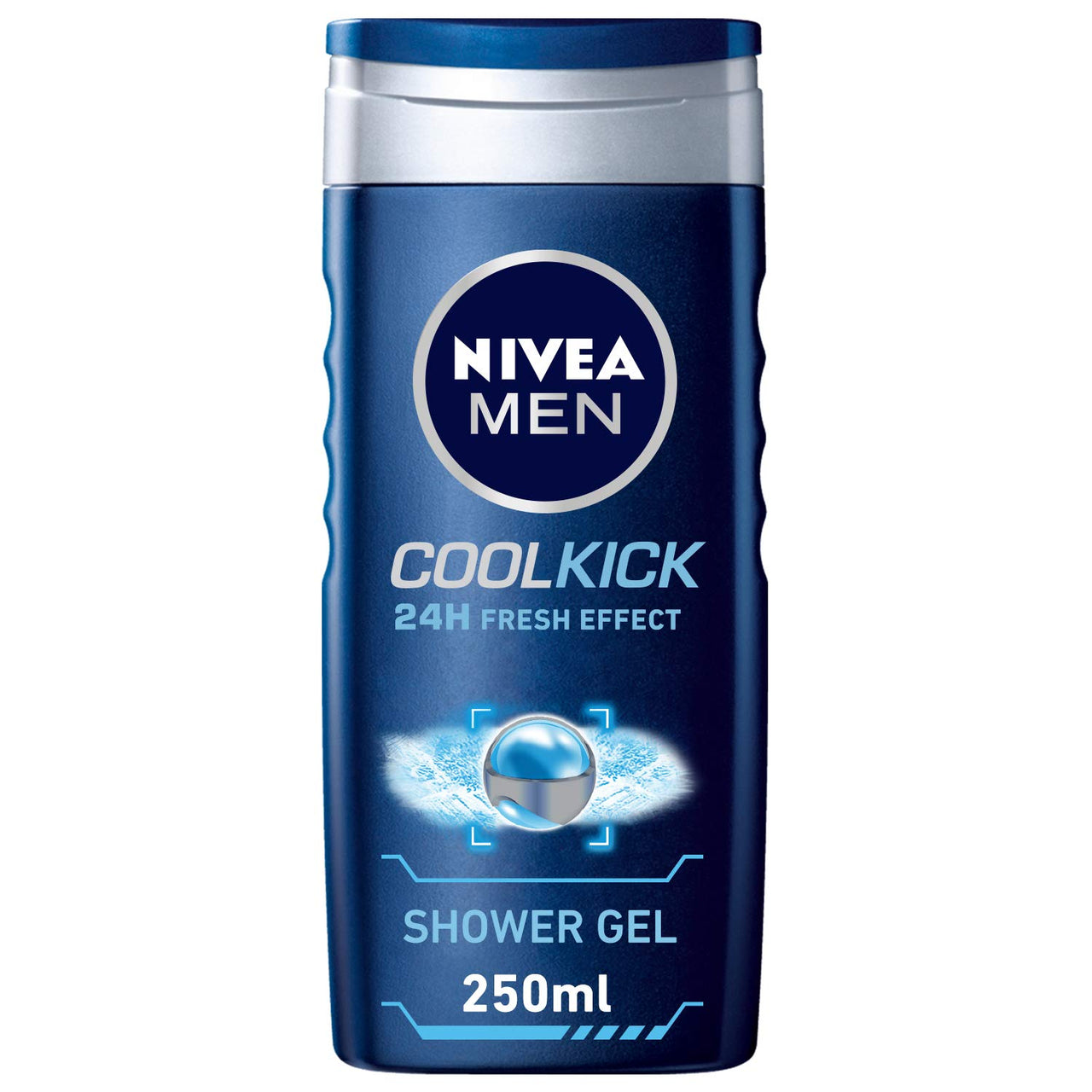Nivea Deodorant Roll On For Women, Whitening Smooth Skin, 50ml & Shower Gel For Men, Cool Kick Body Wash, 250ml