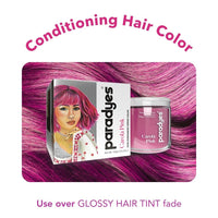paradyes Top-Up Semi-Permanent Carola Pink Diy Conditioner Based Hair Colour, 120 Gm,All,Unscented,1 Count