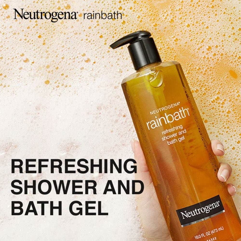 Neutrogena Rainbath Refreshing Showel Gel and Bath Gel, 473ml