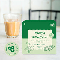 Chaayos Instant Tea Premix Combo (Masala, Cardamom & Ginger Tea)